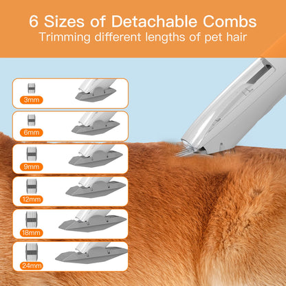 All-in-One Pet Grooming Vacuum Kit