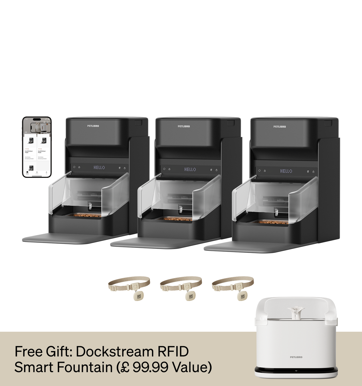 One RFID Smart Pet Feeder