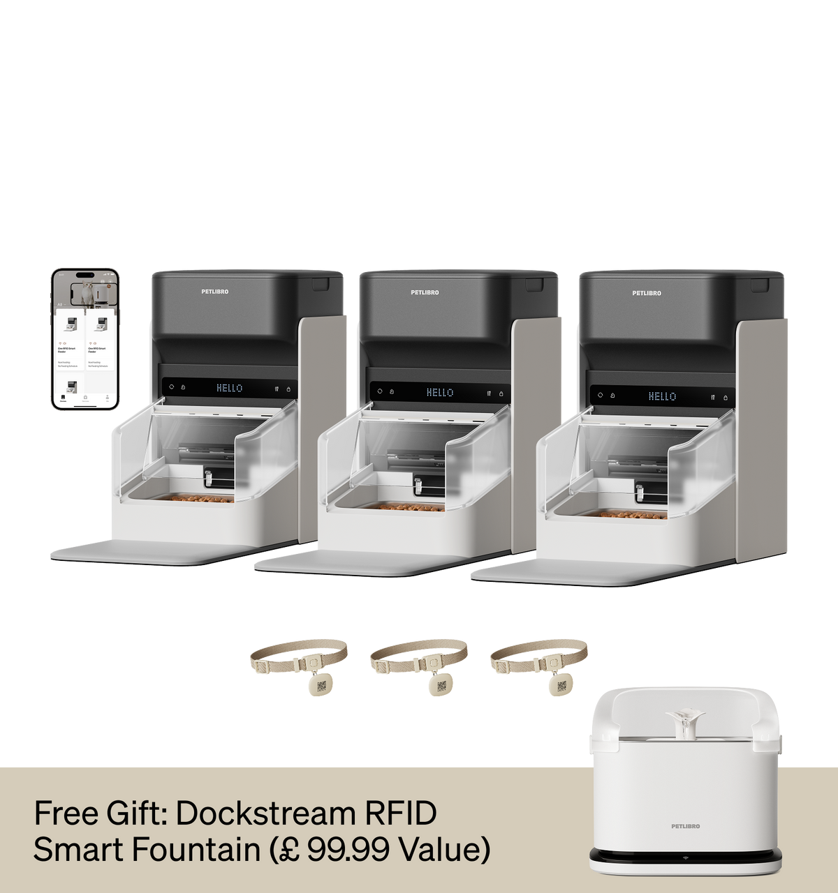 One RFID Smart Pet Feeder
