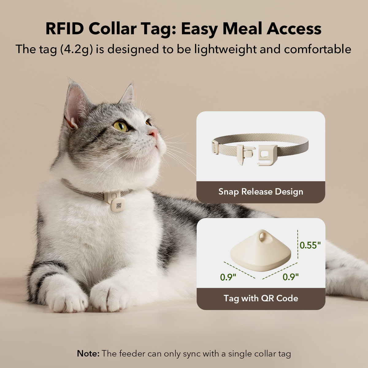 One RFID Smart Pet Feeder
