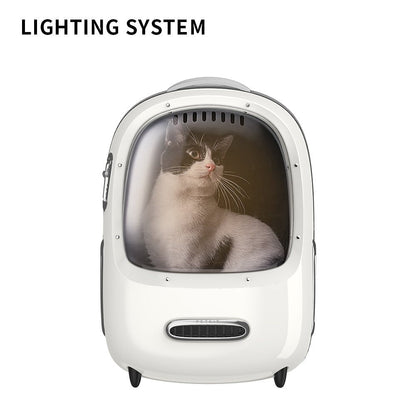 Breezy 2 Smart Cat Carrier – Gradient Pink Blue