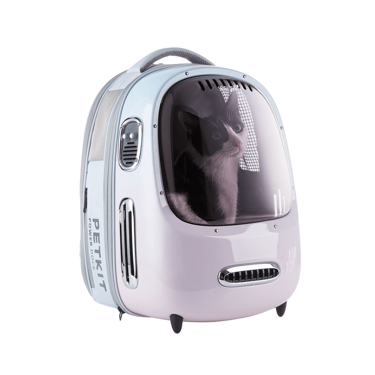 Breezy 2 Smart Cat Carrier – Gradient Pink Blue