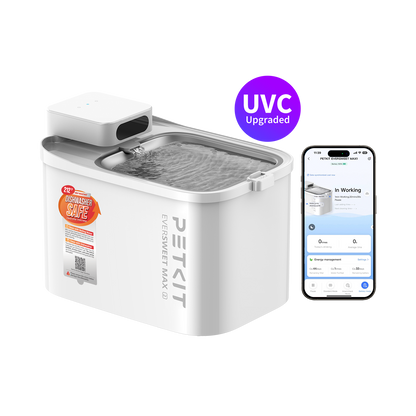 EverSweet Max 2 (UVC) Pet Water Fountain