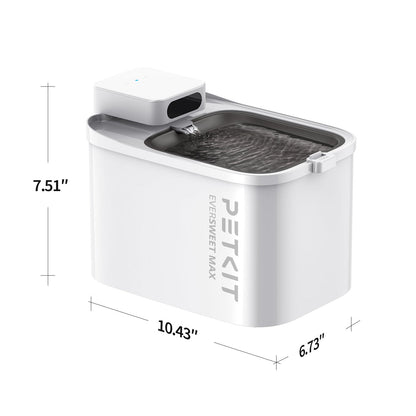 EverSweet Max (Cordless) Pet Water Fountain