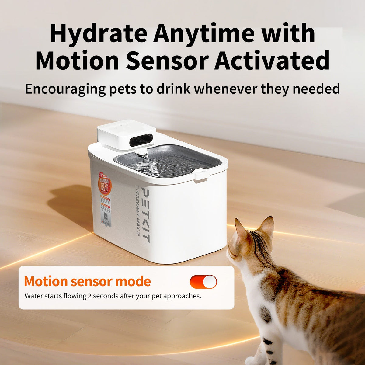 EverSweet Max 2 (UVC) Pet Water Fountain