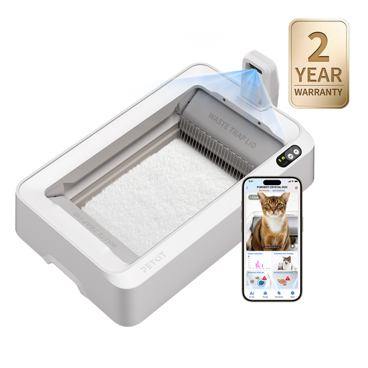 Purobot Crystal Duo Smart Litter Box