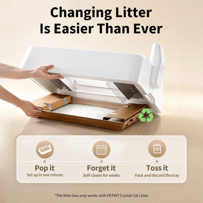 Purobot Crystal Duo Smart Litter Box