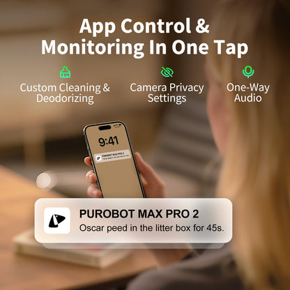 Purobot Max Pro 2 Automatic Litter Box